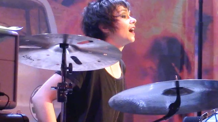 Drummer Valerie Franco