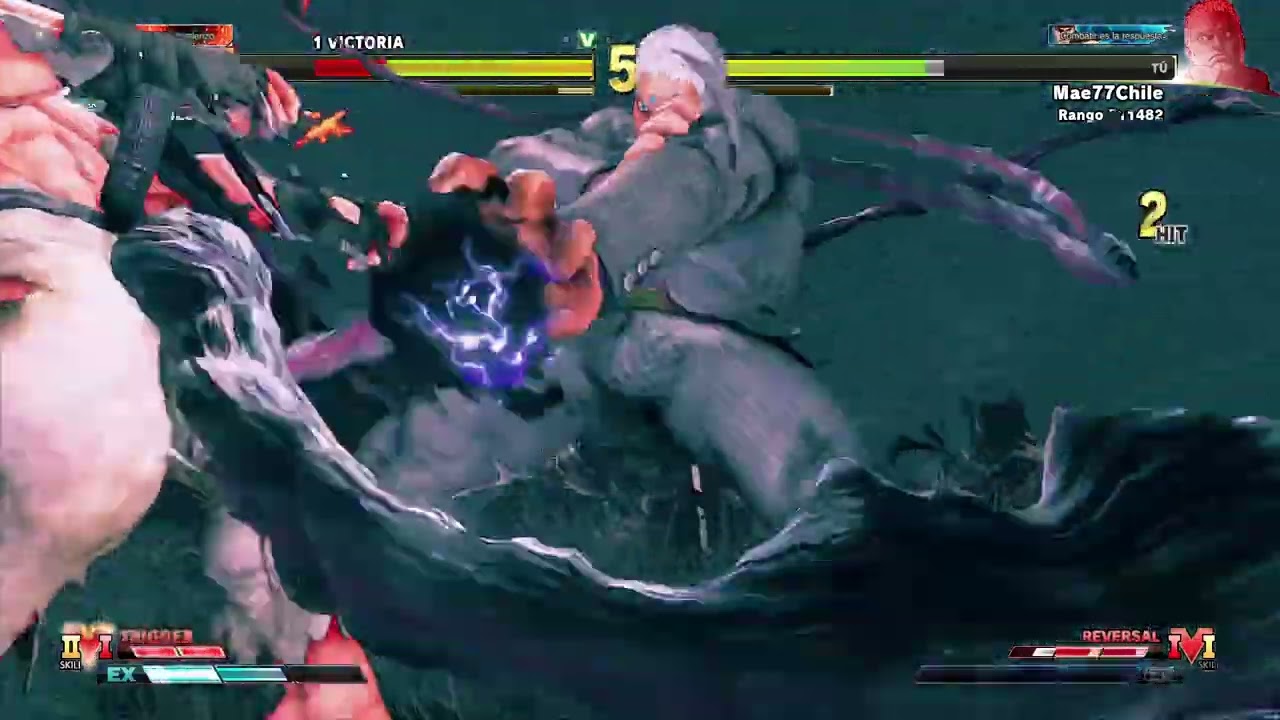 Demolition1974 vs Mae77Chile STREET FIGHTER V