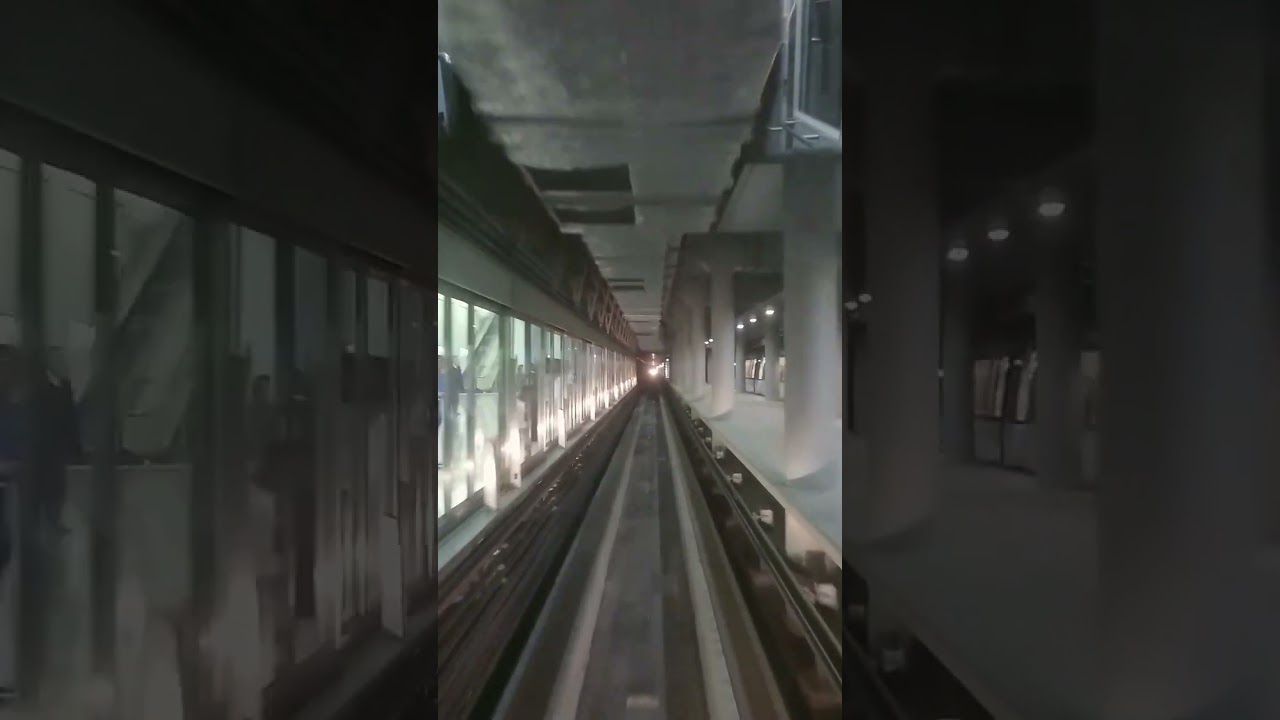 Bangkok　スワンナプーム空港　トラムSuvarnabhumi Airport　Tram