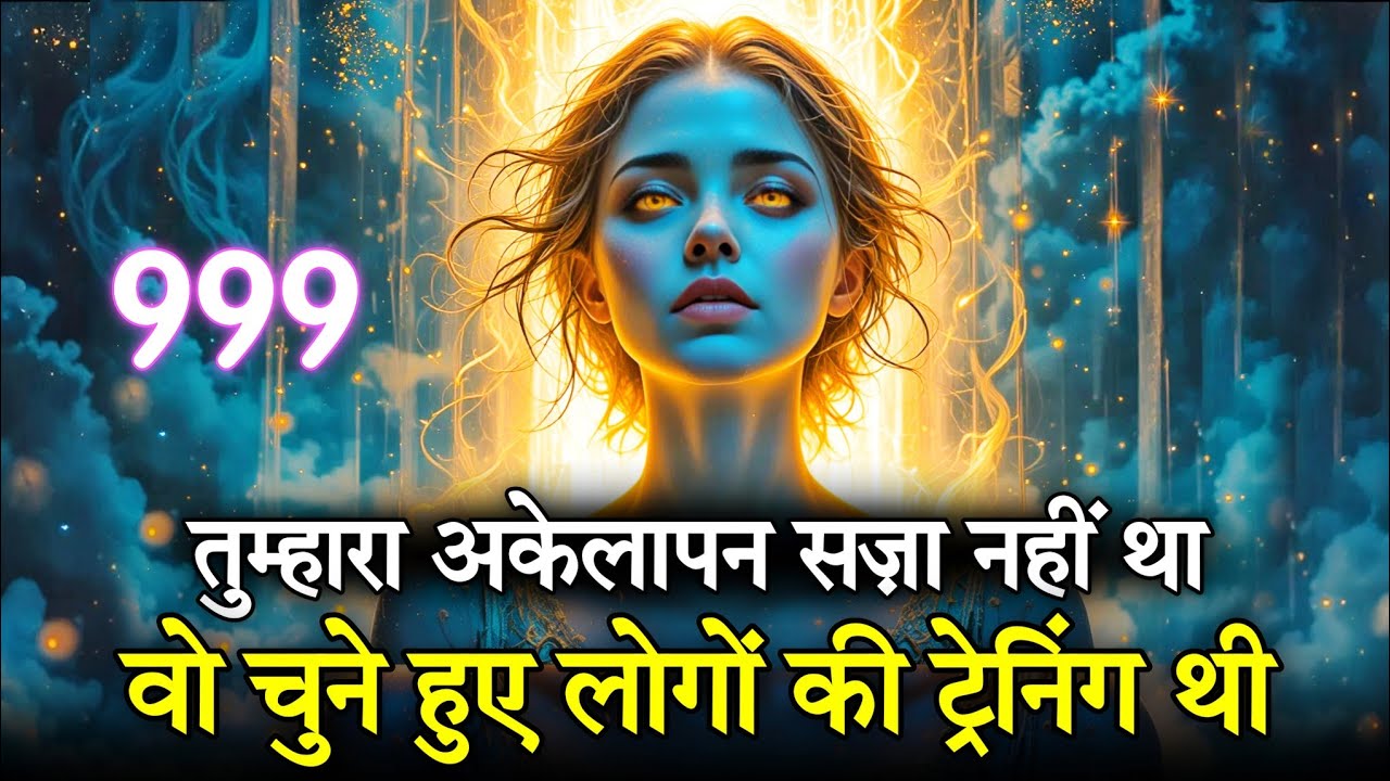 🫅 जब तुम सबसे ज़्यादा अकेले थे, तब Universe तुम्हें तैयार कर रहा था 👁️ | Chosen One Message