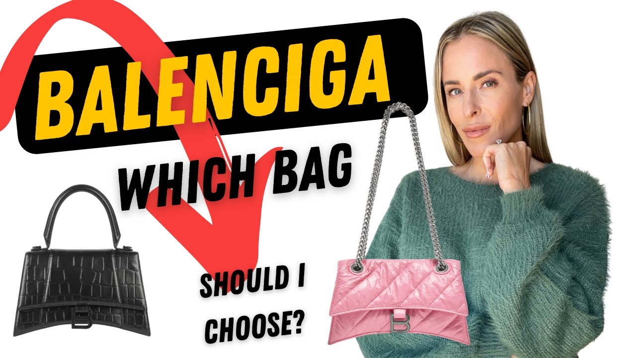 Balenciga Hourglass OR Small Chain Handbag - YouTube