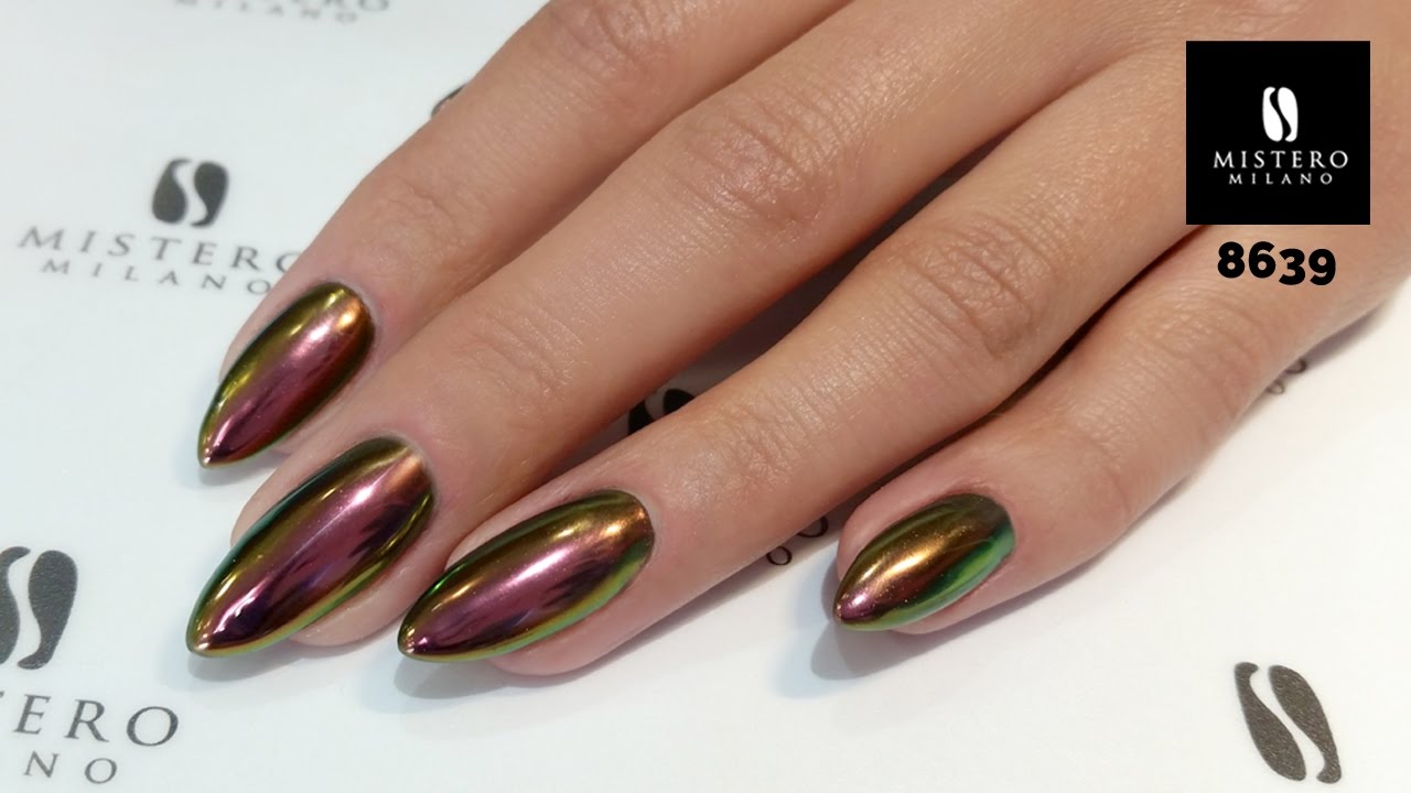 CHROME & CHAMELEON POLARIS NAILS Step BY Step MISTERO MILANO (8639