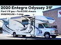2020 Entegra Odyssey 31F BUNKHOUSE C Class Ford V10 Gas Motorhome from Porter&#39;s RV Sales - $99,900