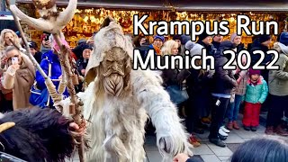 Krampus Parade Munich 2022, Krampuslauf #krampus #christmasmarket