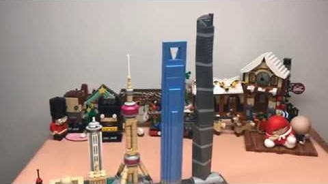 LEGO Speed Build: 2018 LEGO Architecture Shanghai Skyline Set 21039
