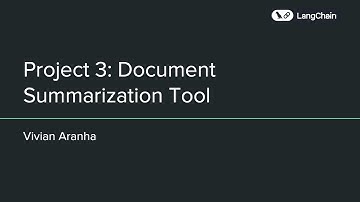 4. Project 3: Document Summarization Tool