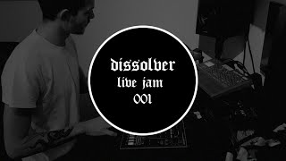 Dissolver | Hard Techno Live Hardware Improvisation Jam #001 | TR-8 | TB-3 | ES2 |