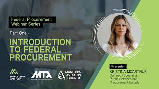 Introduction to Federal Procurement | Procurement Webinar Series – Part 1