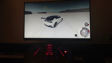 racing sim gauge cluster, supports outgauge ( beamng drive and live for speed ) + API