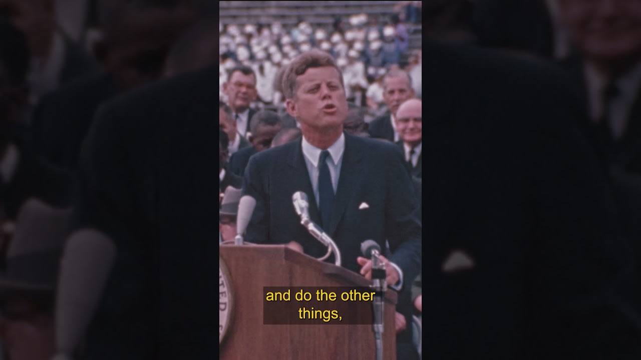 John F. Kennedy: We choose to go to the Moon