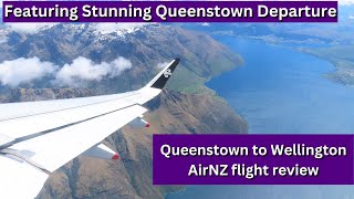 Air New Zealand A320 Queenstown to Wellington Economy Class Trip Report