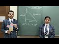 Interactive Pythagoras Theorem Model Explained 🧮 | Ruby Park Public School
