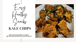 Kale Chips. || Easy. Healthy Snacks. Raw. Vegan. Superfood.