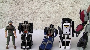 Gobots combiner Puzzler: Rube, Jig Saw, and Zig Zag