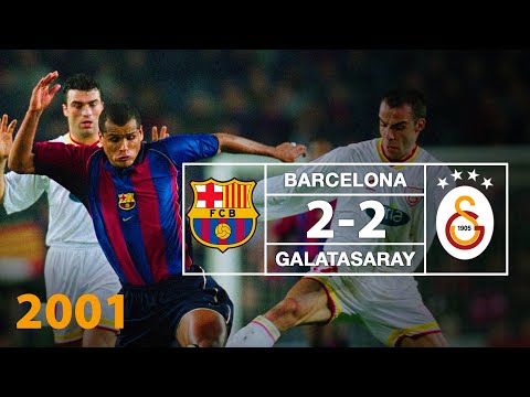 Nostalji Maçlar | Barcelona 2 - 2 Galatasaray ( 05.12.2001 )