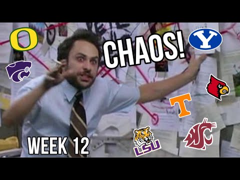 Week 12 Chaos! | College Football Recap