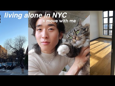 I MOVED to New York! moving vlog + mini apartment tour