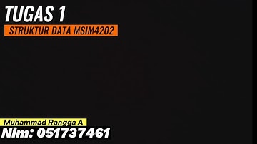 TUGAS 1 STRUKTUR DATA UT - BAHASA PEMROGRAMAN JAVA