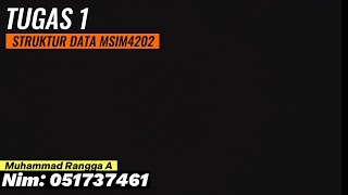 TUGAS 1 STRUKTUR DATA UT - BAHASA PEMROGRAMAN JAVA