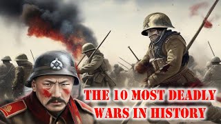 The 10 Most Deadly Wars in History  How They Started, How They Ended, ##deadliestwar #top10