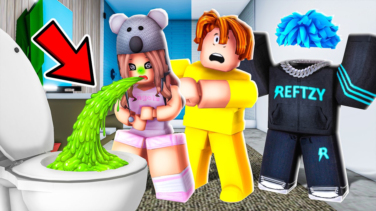 Angel Keeps THROWING UP, She’s Very SICK..(Brookhaven)