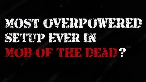 The Most Overpowered Camping Setup Ever in Mob of the Dead - Black Ops 2 Zombies