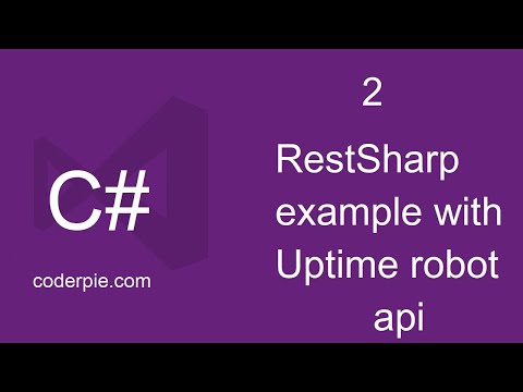Dotnet RestSharp library for making api calls example