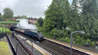 Steam Engine Sir Nigel Gresley 60007 Ludlow Station 1005