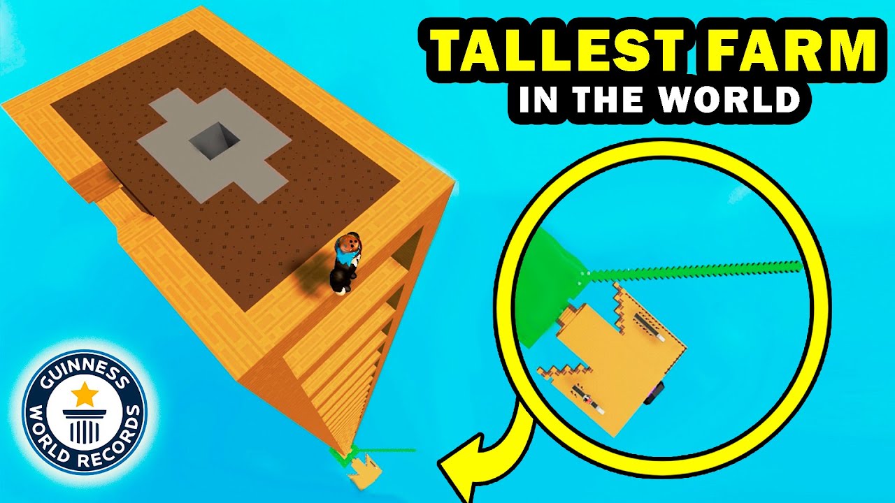 TALLEST ONION FARM IN THE WORLD  | Roblox Sky Block