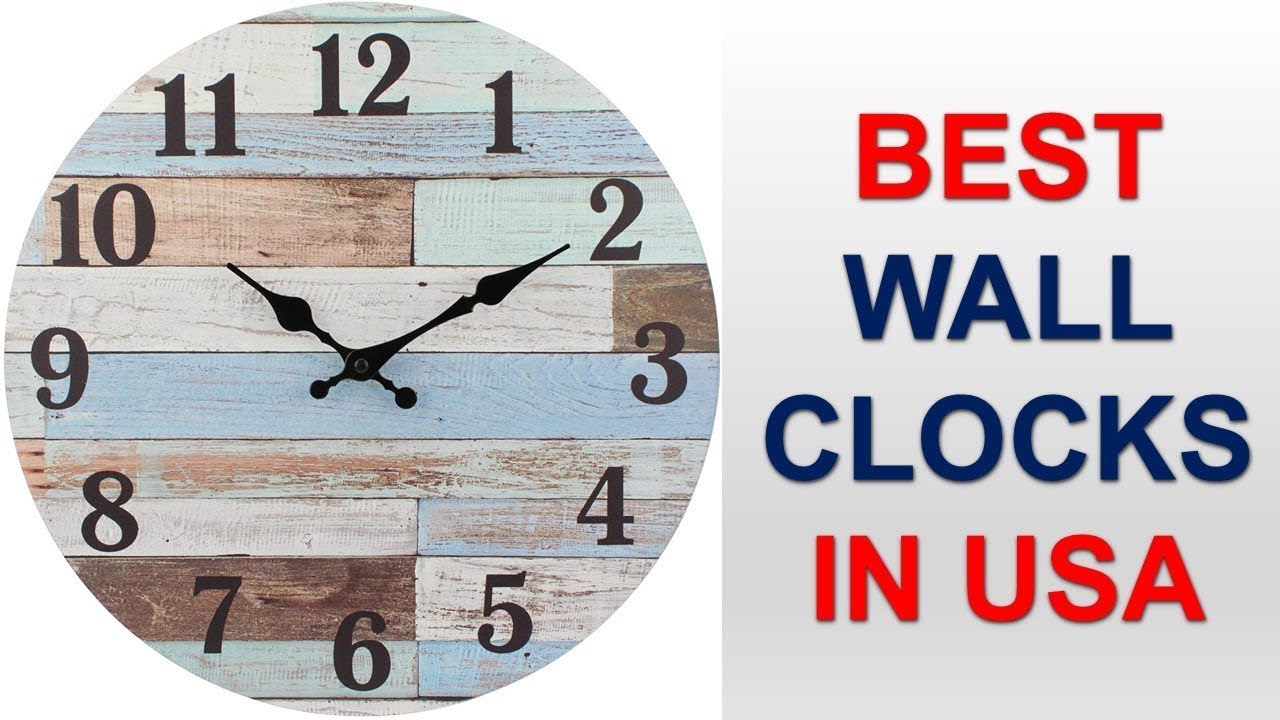 Top 5 Best Wall Clocks in USA YouTube