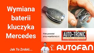 Mercedes Wymiana Baterii Kluczyka Pilota Keyless - Youtube