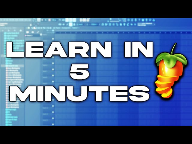 Learn FL Studio In 5 MINUTES! Beginner Tutorial class=