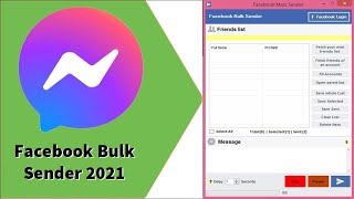 Facebook Mass Message Sender | Facebook Bulk Sender 2021 screenshot 2