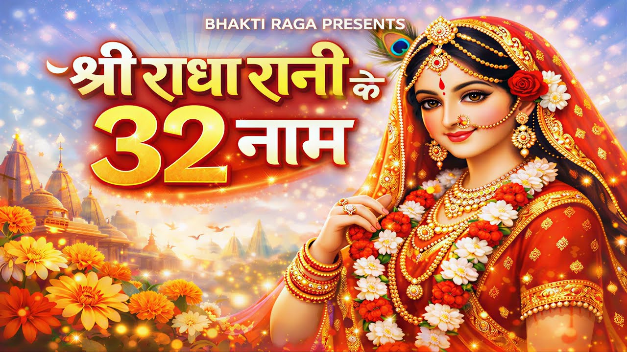 श्री राधा रानी के 32 नाम | Shree Radha Rani Ke 32 Naam | 32 Names of Shree Radha | Radha Naam Jap