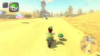 Chargin Chuck Challenge Trickshot In Mario Kart World