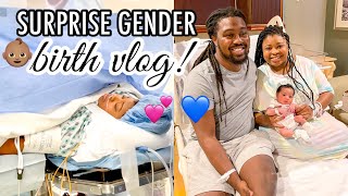 SCHEDULED C-SECTION LABOR AND DELIVERY VLOG | SURPRISE GENDER | LIVE BIRTH | RAW REAL LABOR!!