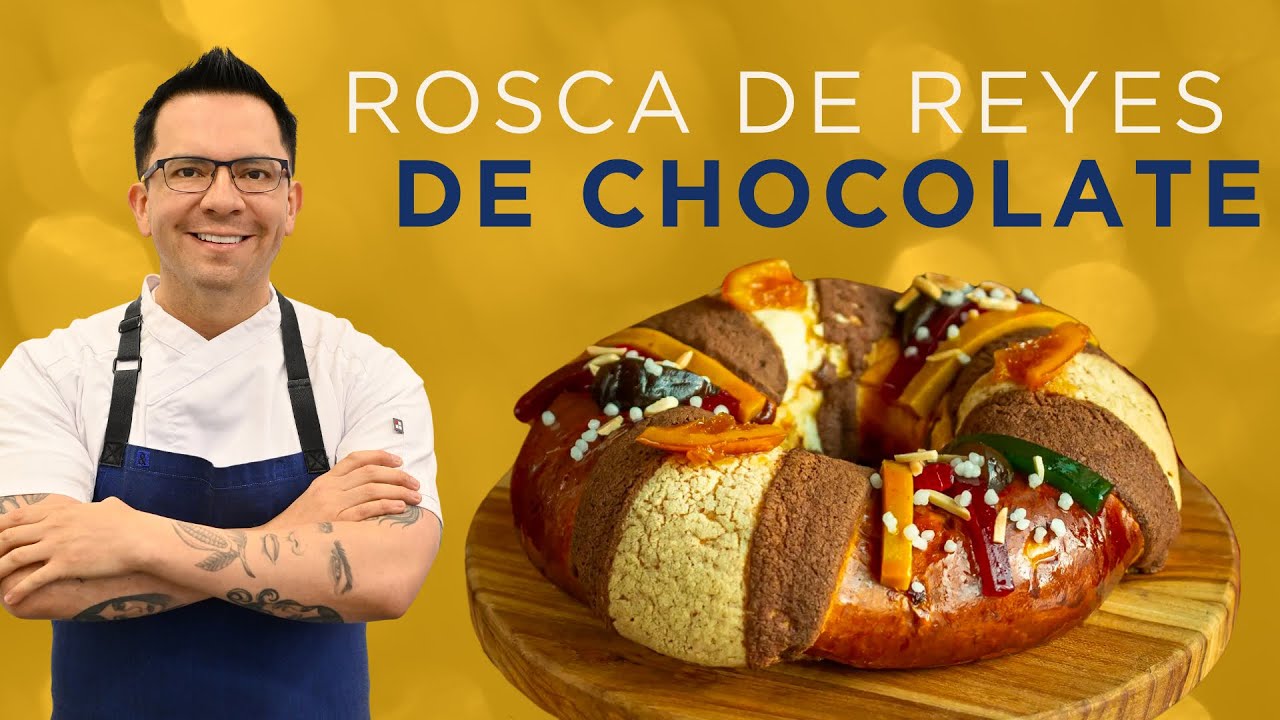 La receta que buscabas!!!! ROSCA DE REYES DE CHOCOLATE!