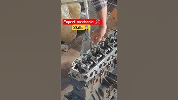 Expert mechanic Skills 🧑‍🔧 #shorts #engine #mechanic #mechanical #short #viral #reels