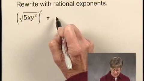 Introductory and Intermediate Algebra Ch10 Ex12