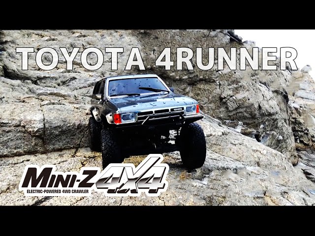 Toyota 4Runner/Hilux Surf RC Car Rock Crawl (Kyosho MINI-Z 4x4