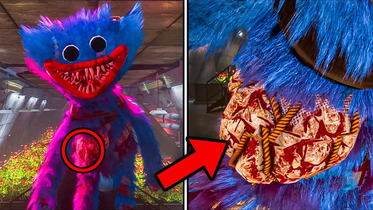 Poppy Playtime 4 GİRİLMEYEN YERLERE Girdim..(Huggy Wuggy Yaralı?)