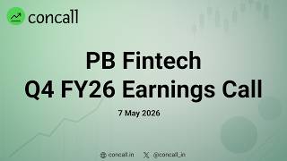 PB Fintech Q4 FY26 Earnings Conference Call | Concall.in