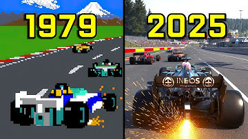 Evolution of F1 Games 1979-2025