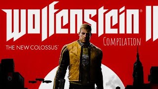 Wolfenstein 2 the new Colossus kill compilation