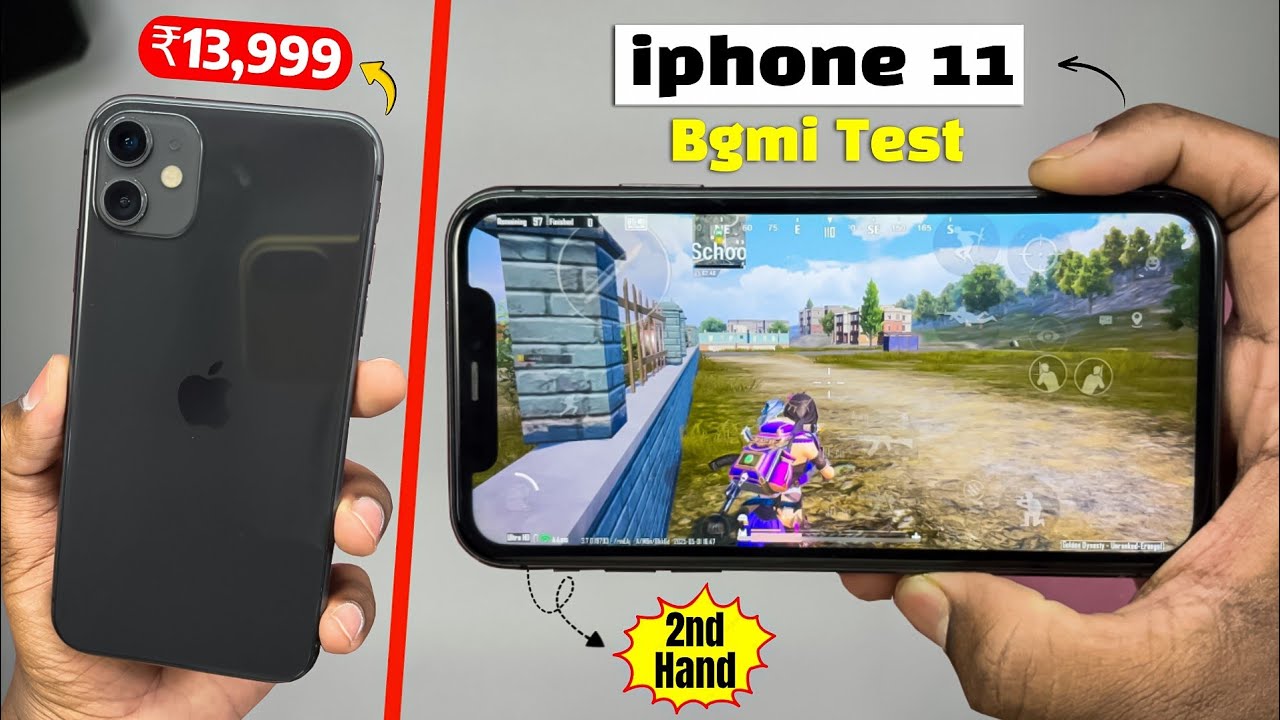 iphone 11 Bgmi Test In 2025 🔥 2nd Hand iphone 11 Performance & Battery Test, Should You Buy ?