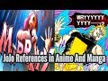JoJo References In Anime And Manga VS Original JoJo Material | Requiem Edition