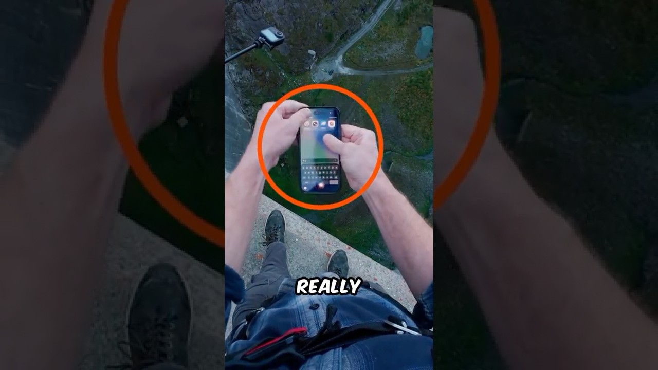 Она проверила прочность нового iPhone, уронив его 😳🤯