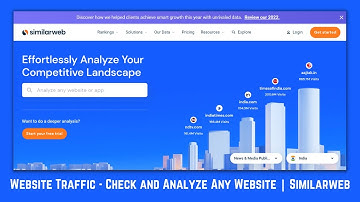Website Traffic - Check and Analyze Any Website | Similarweb