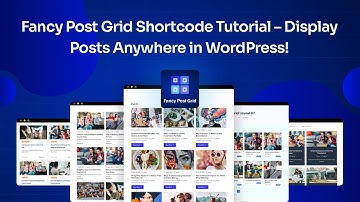 Fancy Post Grid Shortcode Tutorial – Display Posts Anywhere in WordPress