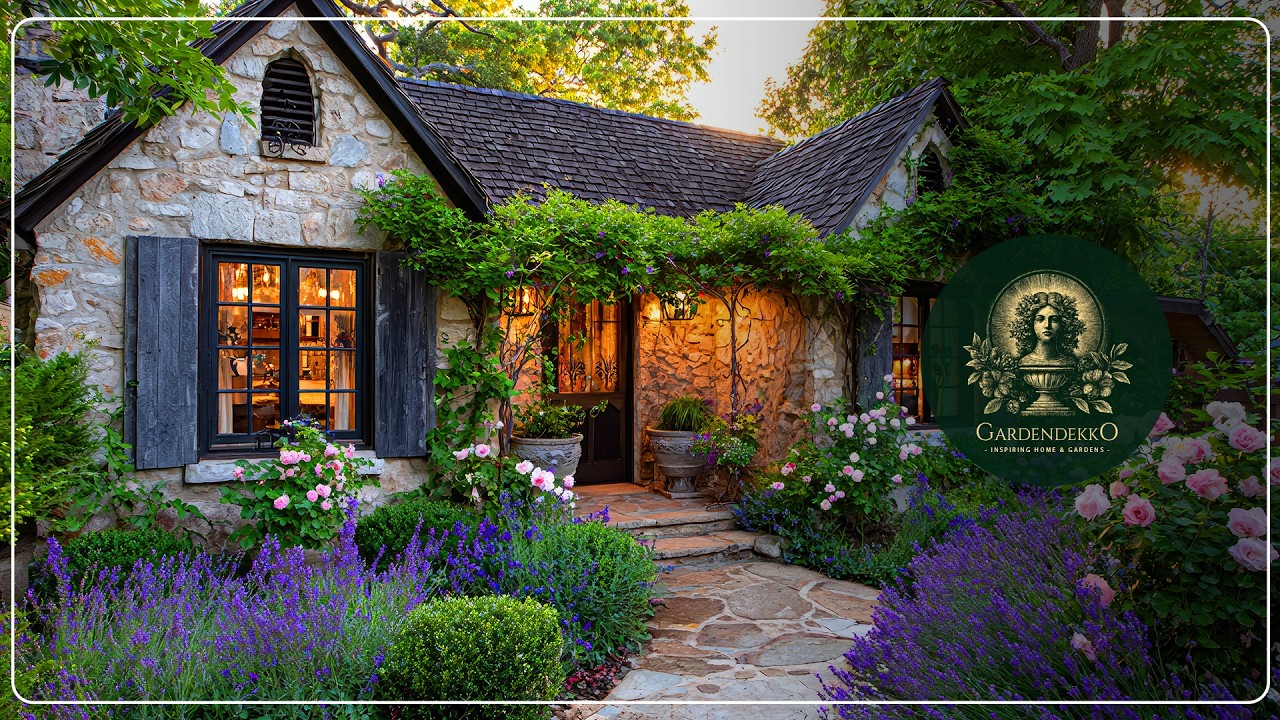 🌿✨ Винтажные идеи для сада с каменным искусством для дома и двора в античном стиле ✨🌿